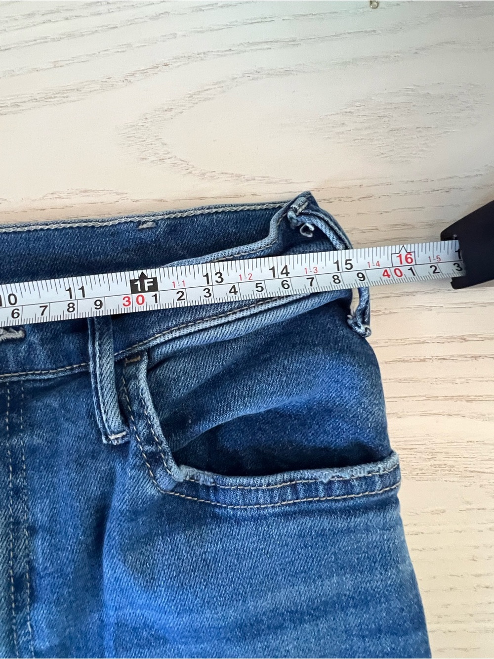 Sold - MOTHER Ankle Fray Denim Jeans - Picture 9 of 12